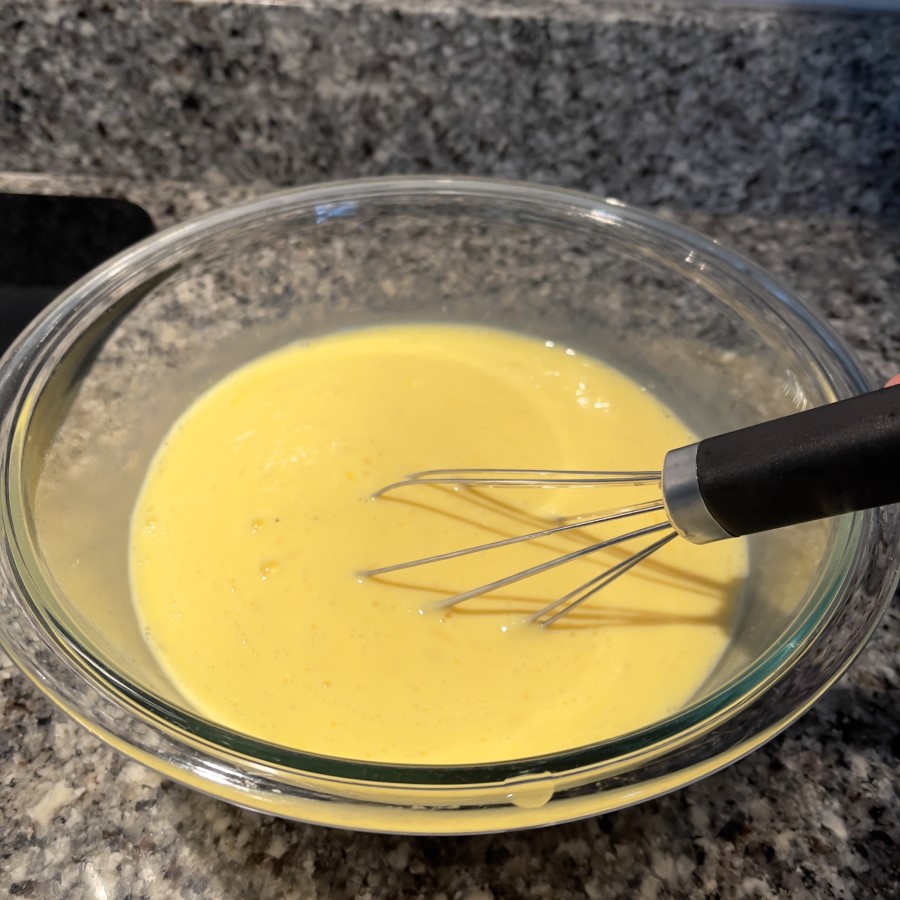 Egg mixture for Spinanch and Feta Egg Bites